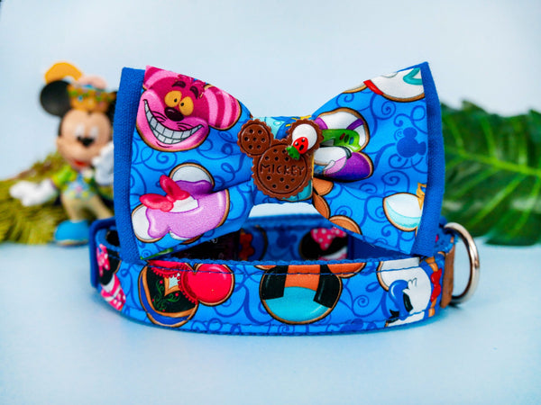 Dog collar with bow tie - Mouse Cookies
