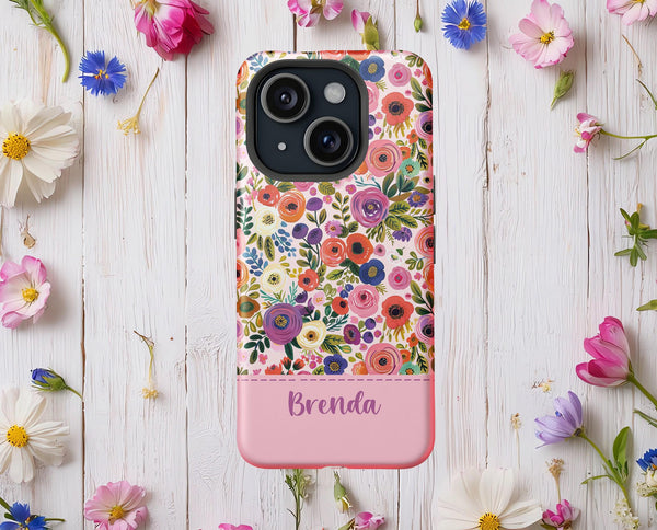 spring pink rose floral iphone case/ easter mother’s day phone case/ flower summer case/ Personalized Samsung Case cover/ gift for mom her