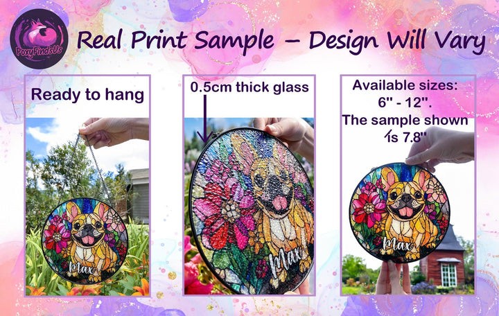 three different pictures of a person holding a glass plate