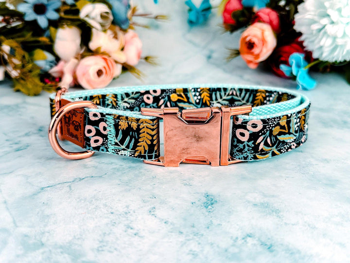 Rifle paper co dog collar - TAPESTRY MIDNIGHT