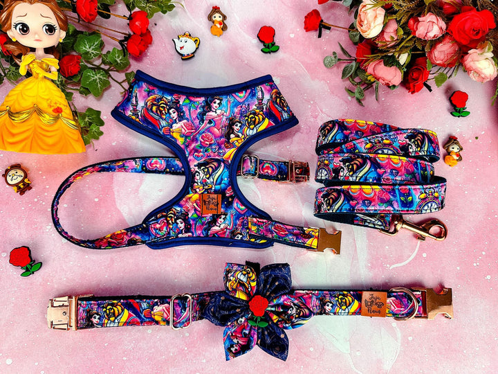 Dog harness - Beauty and the beast