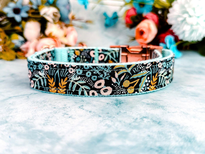 Rifle paper co dog collar - TAPESTRY MIDNIGHT