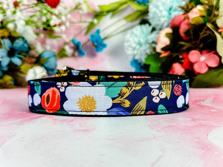 Rifle paper co Floral dog collar/ girl boho collar