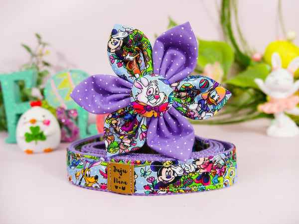 Easter dog collar with flower - Characters Party