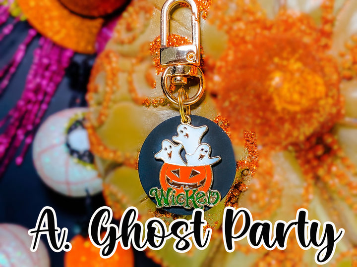 Halloween dog tags for collar accessory
