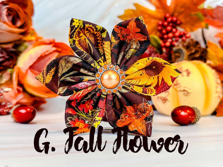 Thanksgiving/ Fall accessories (flower ONLY)